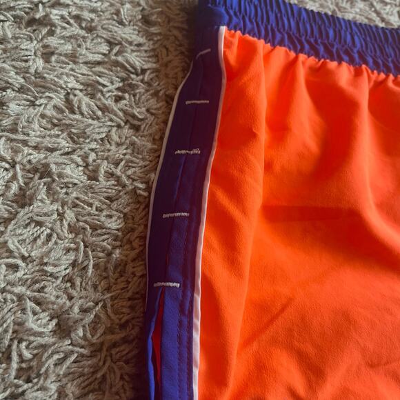 Under Armour Orange / Blue Athletic Short Size Medium - Picture 5 of 7